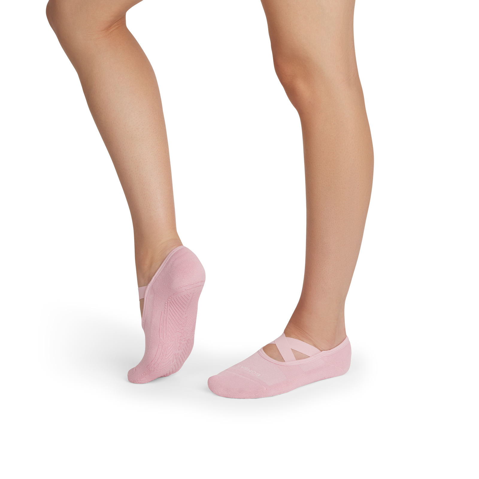 Studio Gripper Ballet No Show Socks - spanish rose WO1 [10119]