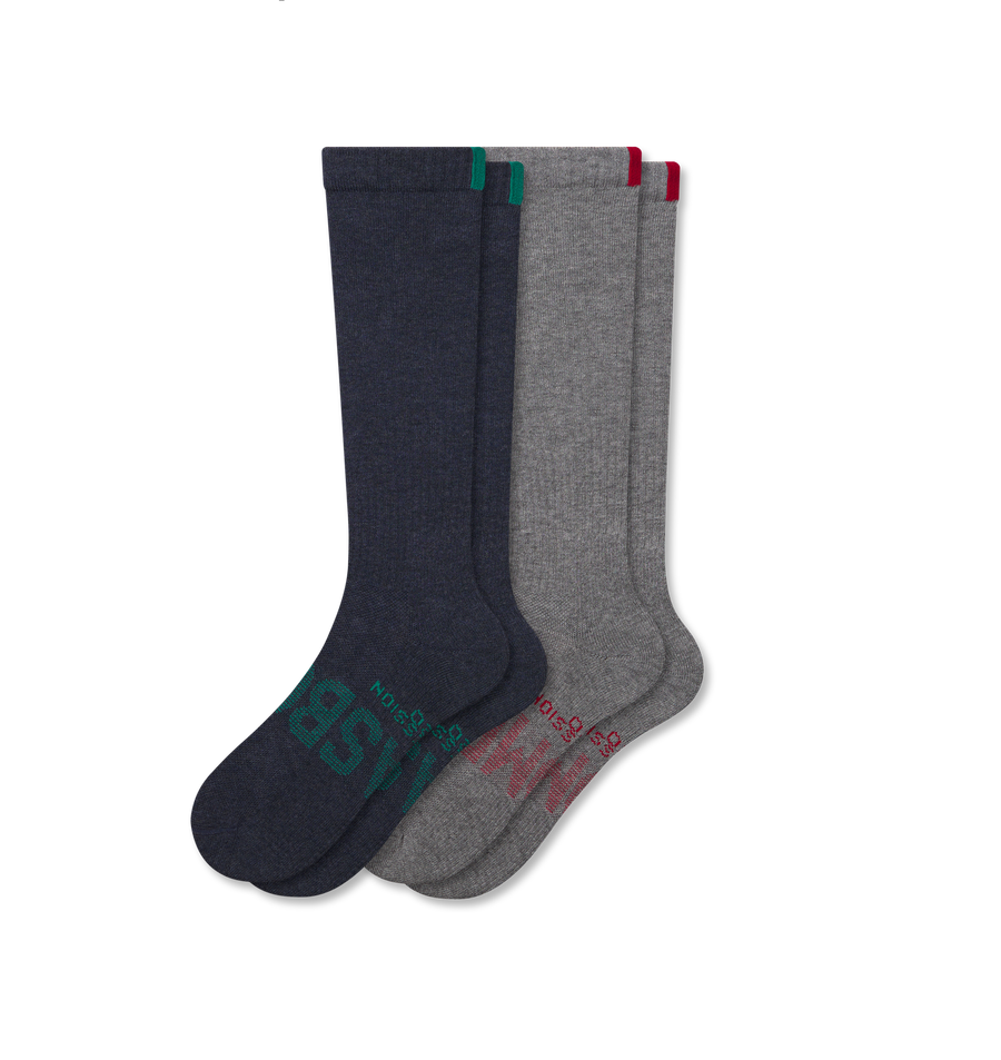 Men’s Everyday Compression Sock 2-Pack Gift Box - Daily Training Flow