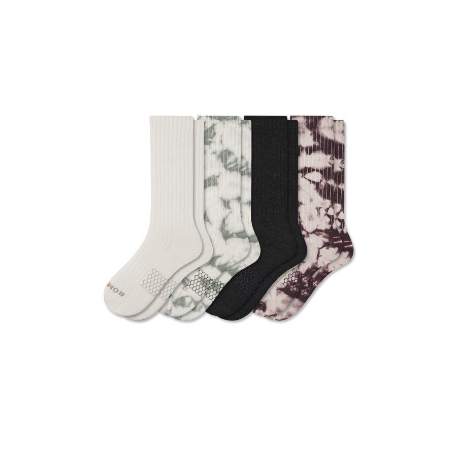 Men's Lodge Sock 4-Pack - Comfort Run Fit