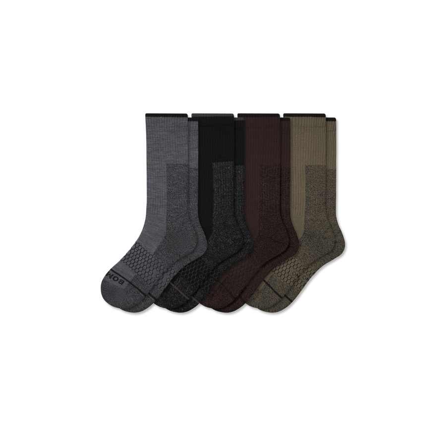 Women's Ultra Strong Merino Blend Calf Sock 4-Pack - Studio Hike Fit