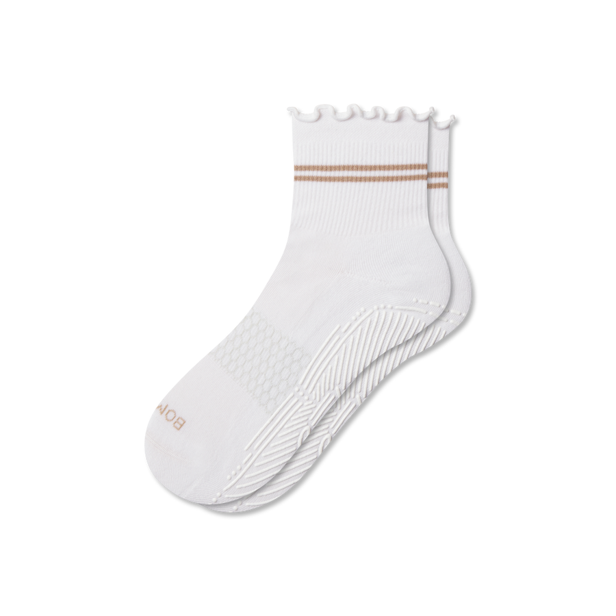 Women's Studio Gripper Quarter Socks - Home Step