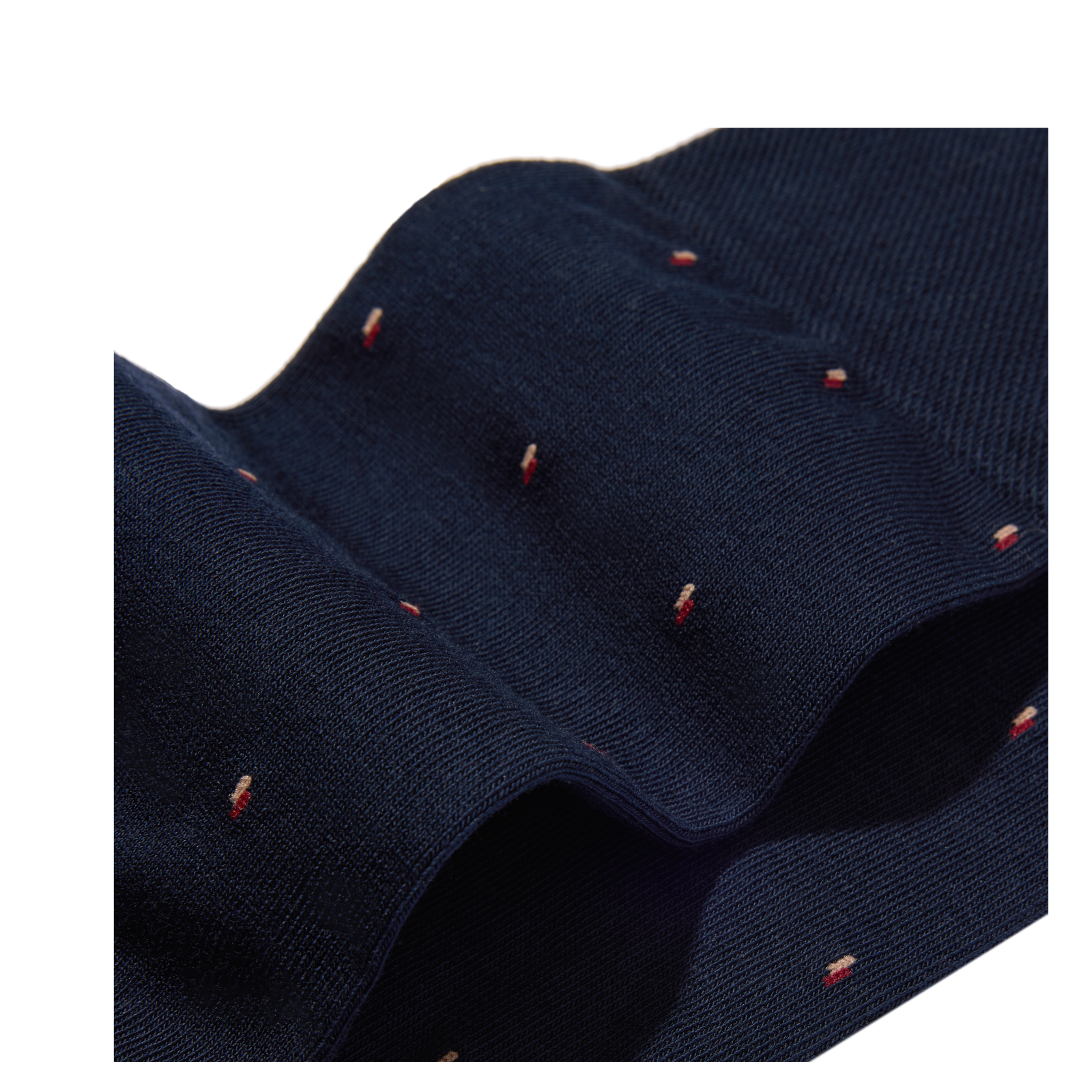 Dress Calf Socks - Nightfall Navy Detail [10438]