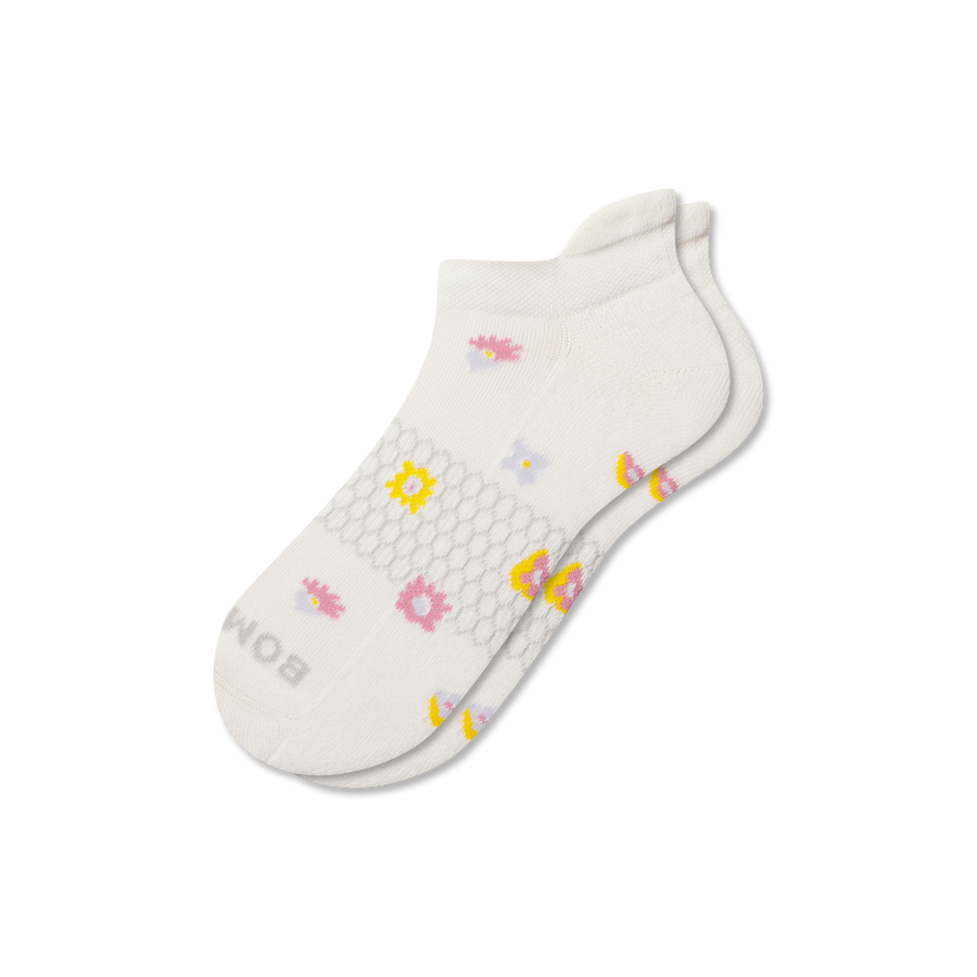 Women's Garden Party Ankle Socks - Comfort Weekend Fit
