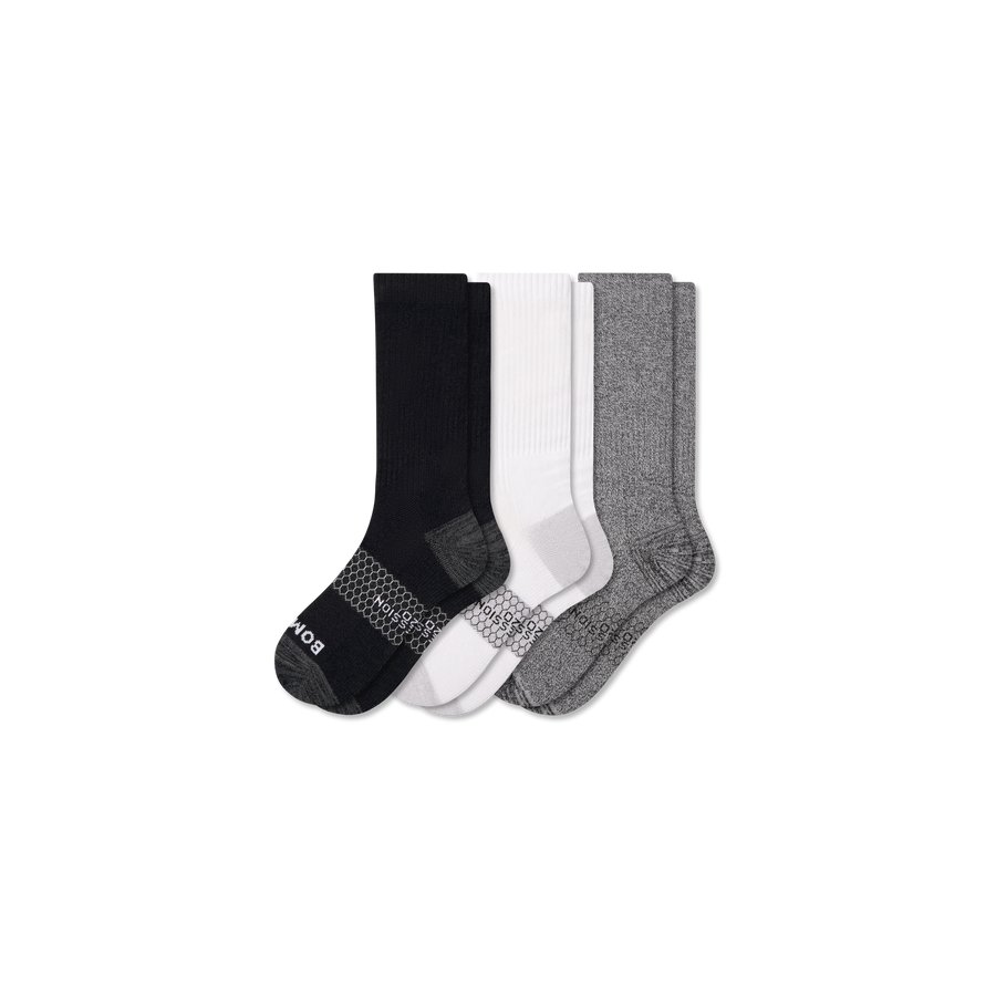 Women’s Everyday Compression Calf Sock 3-Pack (15-20mmHg) - Training Run Relief