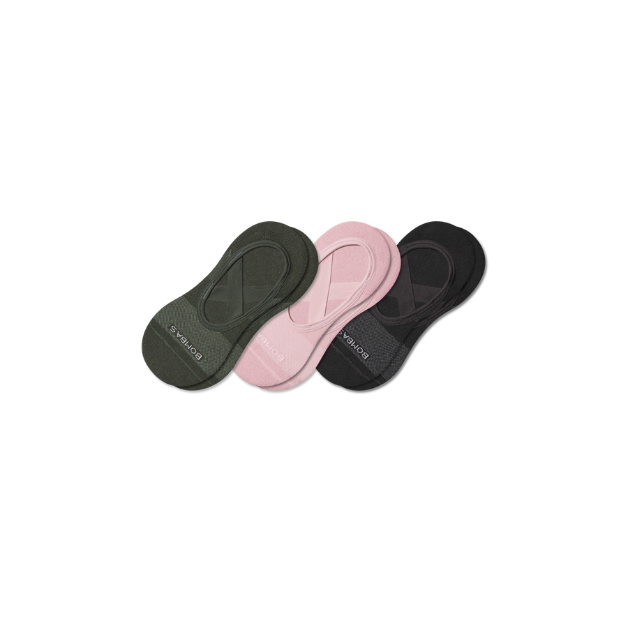 Women's Studio Gripper Ballet No Show Sock 3-Pack - Hidden Step