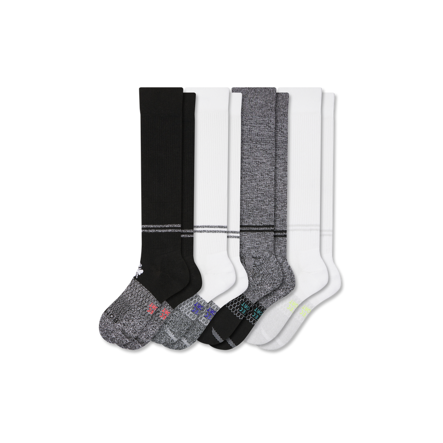 Youth All Sport Knee High Sock 4-Pack - Smooth Shift Move