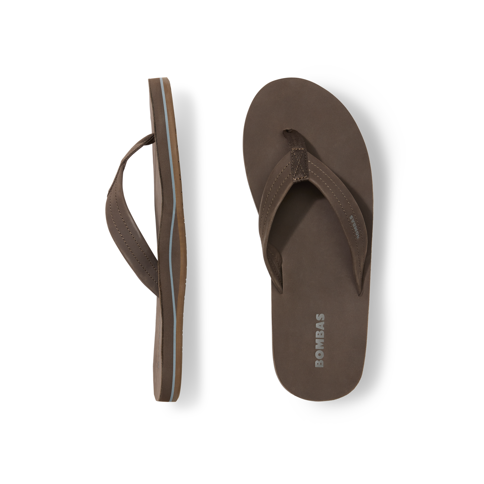 Men's Sunrise Nubuck Flip Flop - Mushroom Grey L2 [10928]