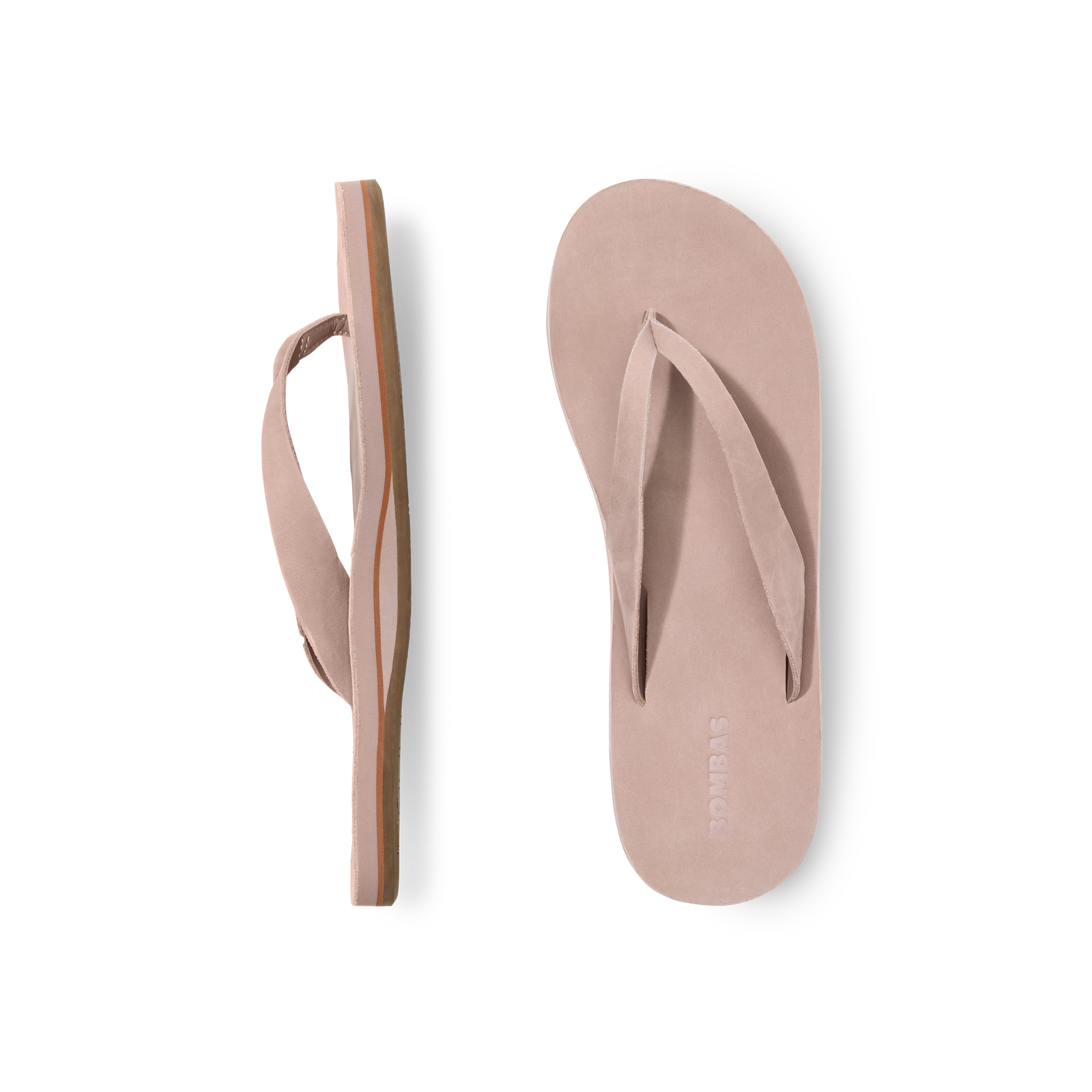 Women's Sunrise Nubuck Flip Flop - Weathered Rose L2 [10929]