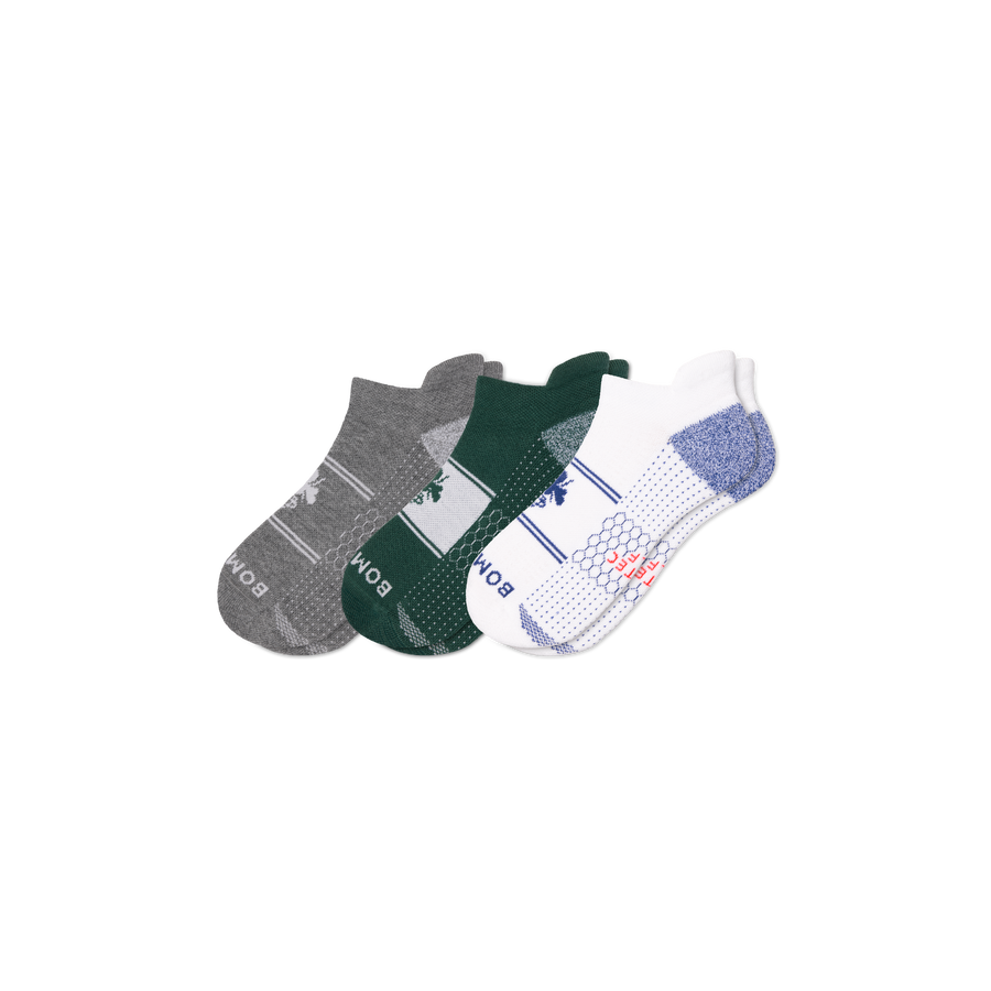 Men's Golf Ankle Sock 3-Pack - Light Studio Comfort