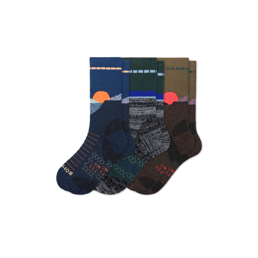 Women's Hiking Calf Sock 3-Pack - Active Office Pair
