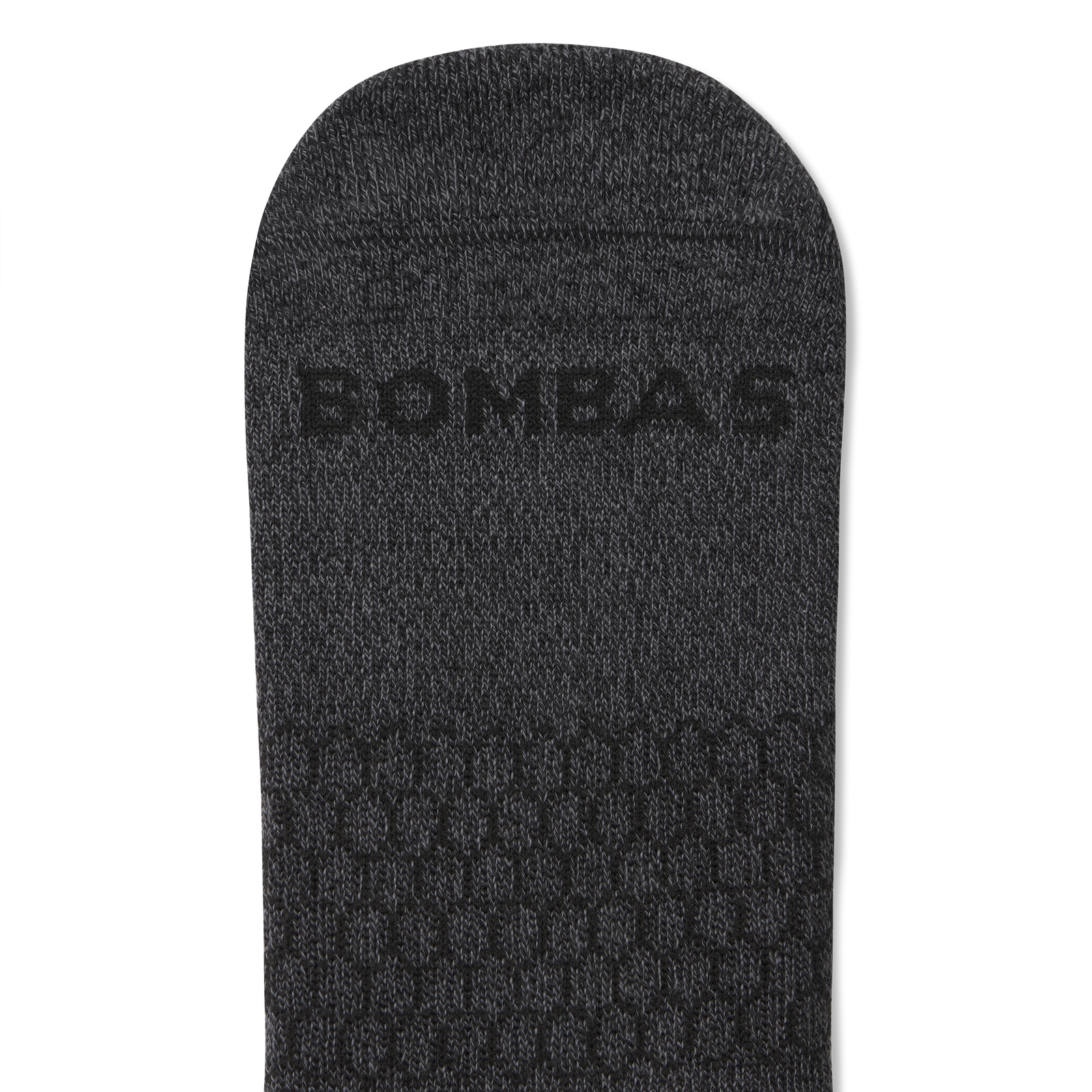 Marl Calf Socks - Black / Washed Black Detail [3129]