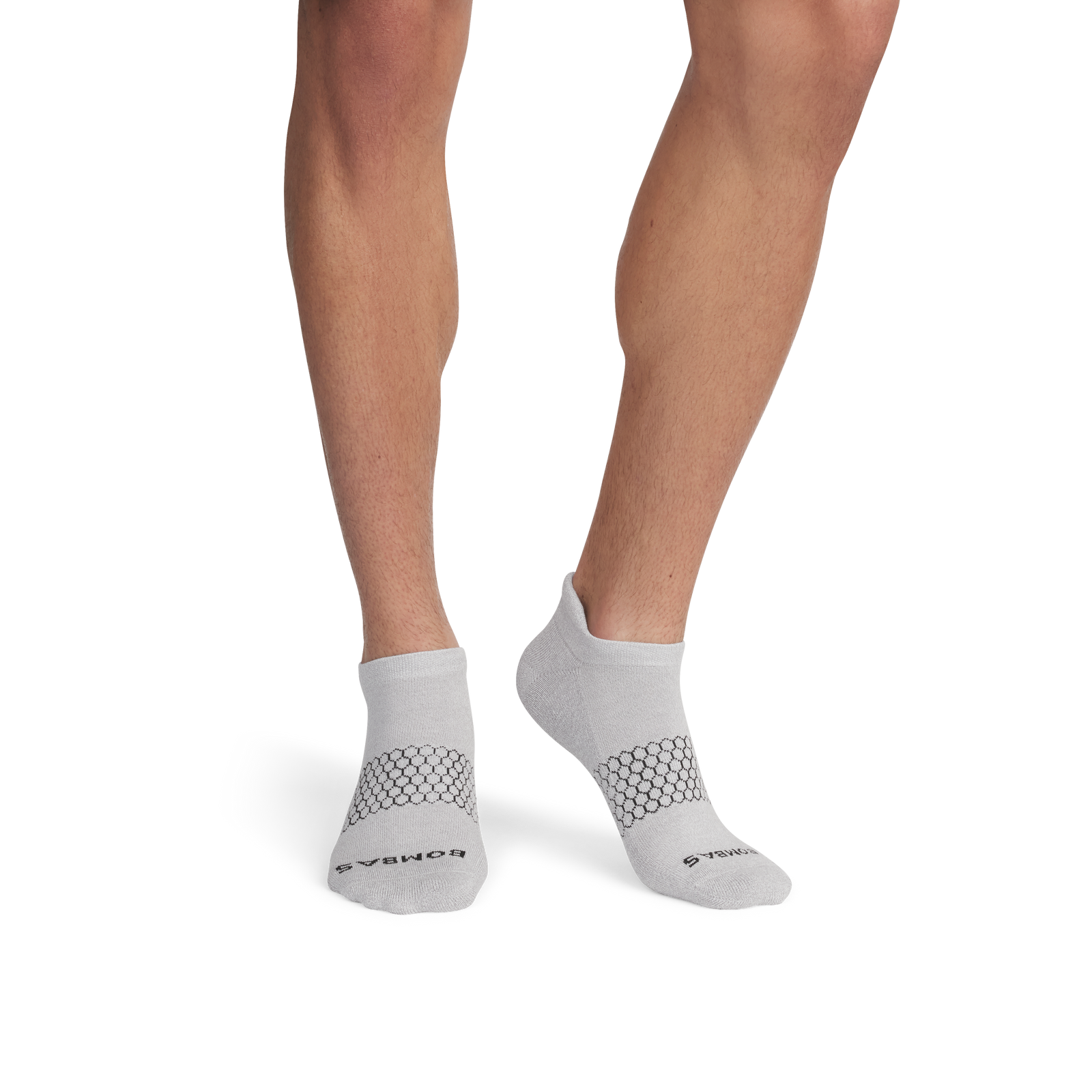 Marl Ankle Socks - Haze Grey / Soft White MO1 [3360]