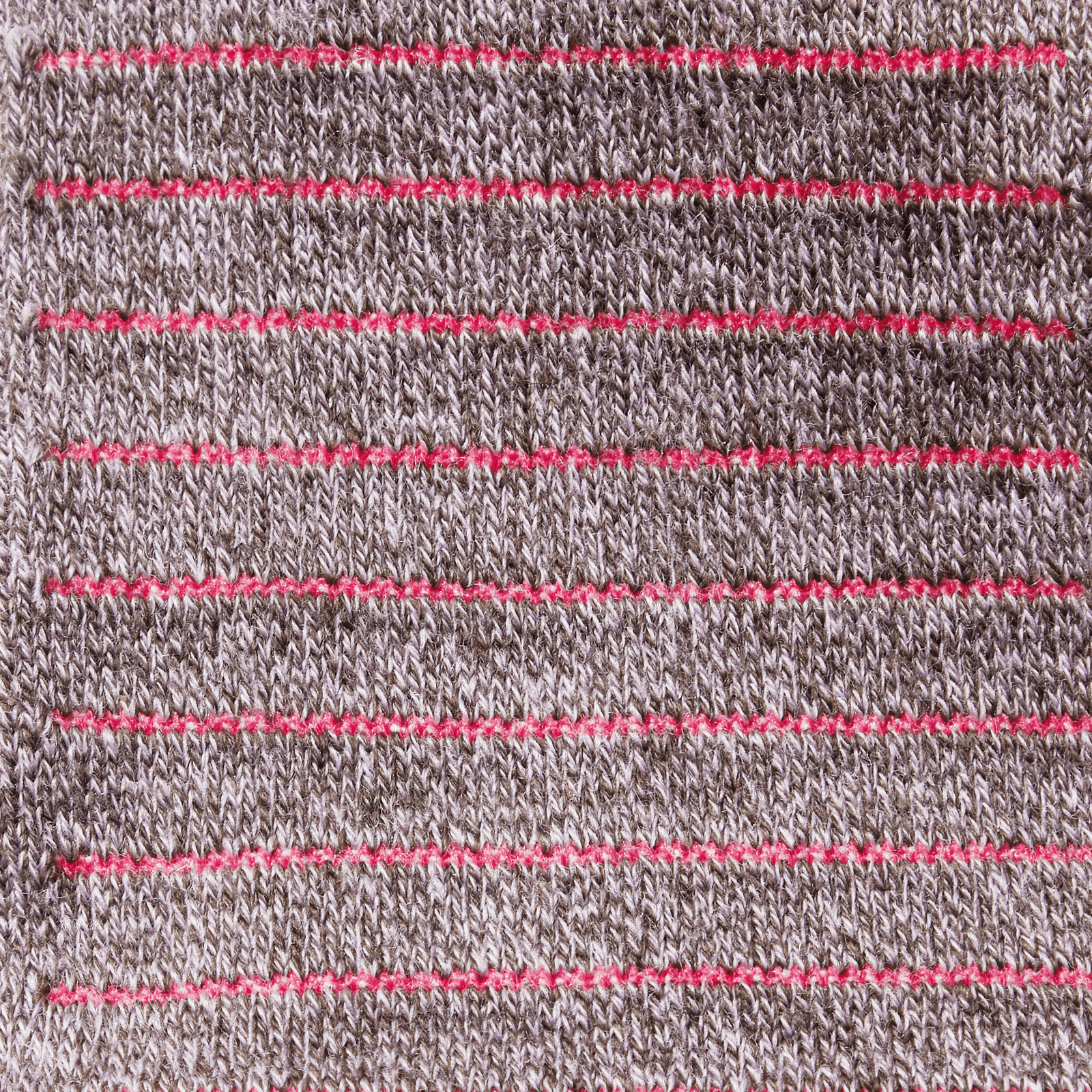Merino Wool Hiking Quarter Espresso Lilac Petal Detail