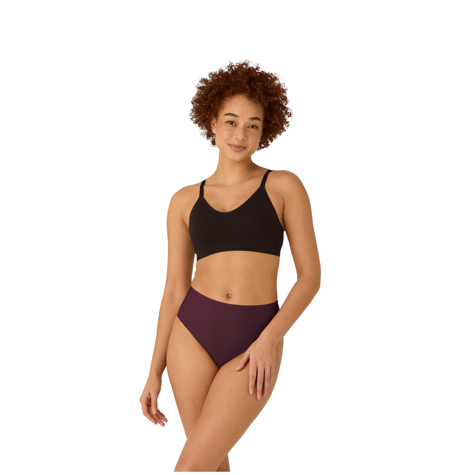 Women’s No Show High Rise Brief - All Spice - WO4 [7197]