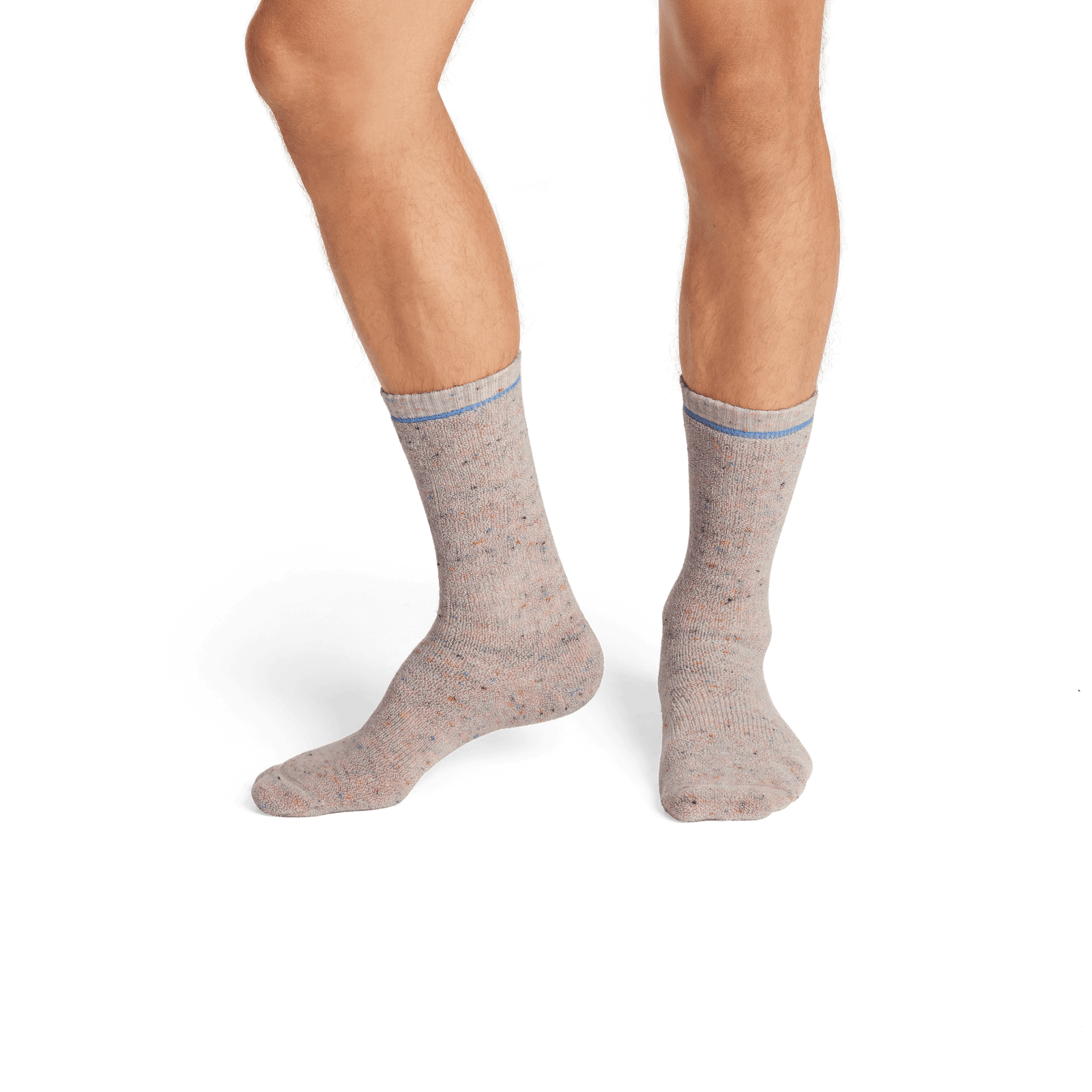 Merino Wool Blend Terry Socks Ecru MO2