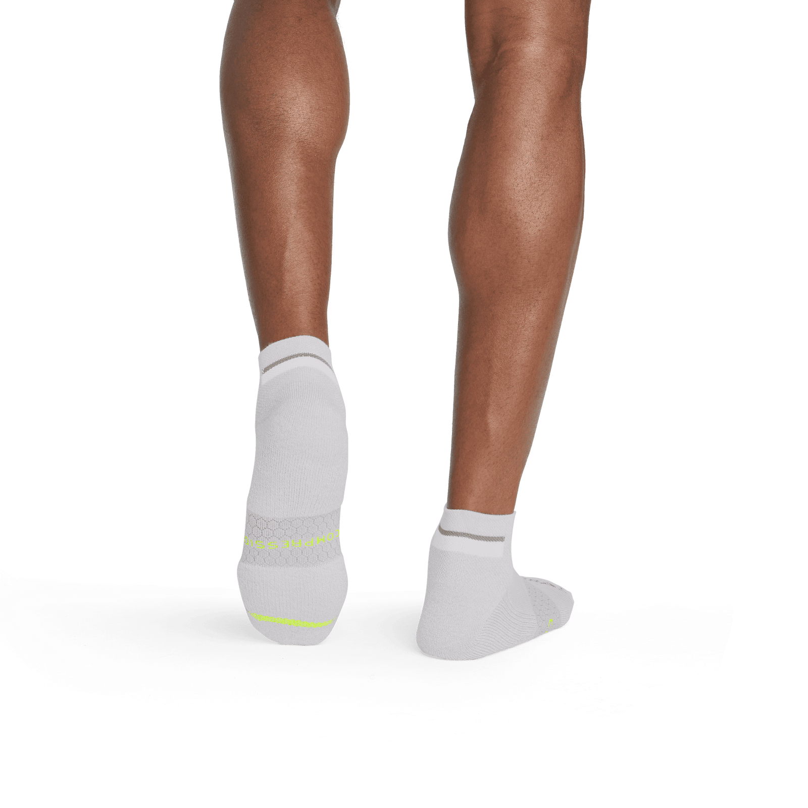 Performance Compression Ankle Socks (20-30mmHg) Light Grey MO2