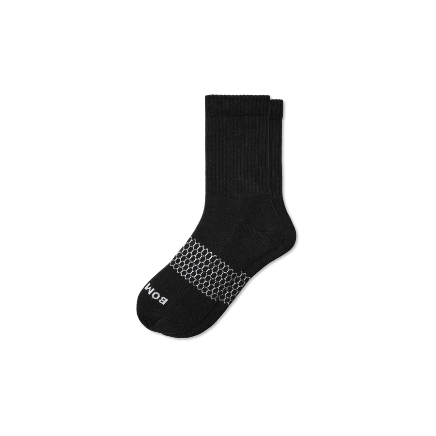 Men's Solids Half Calf Socks - Smooth Lounge Step