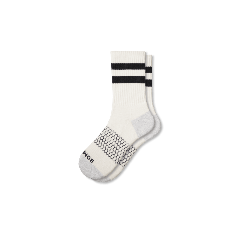 Men's Vintage Stripes Half Calf Socks - Fresh Ankle Comfort