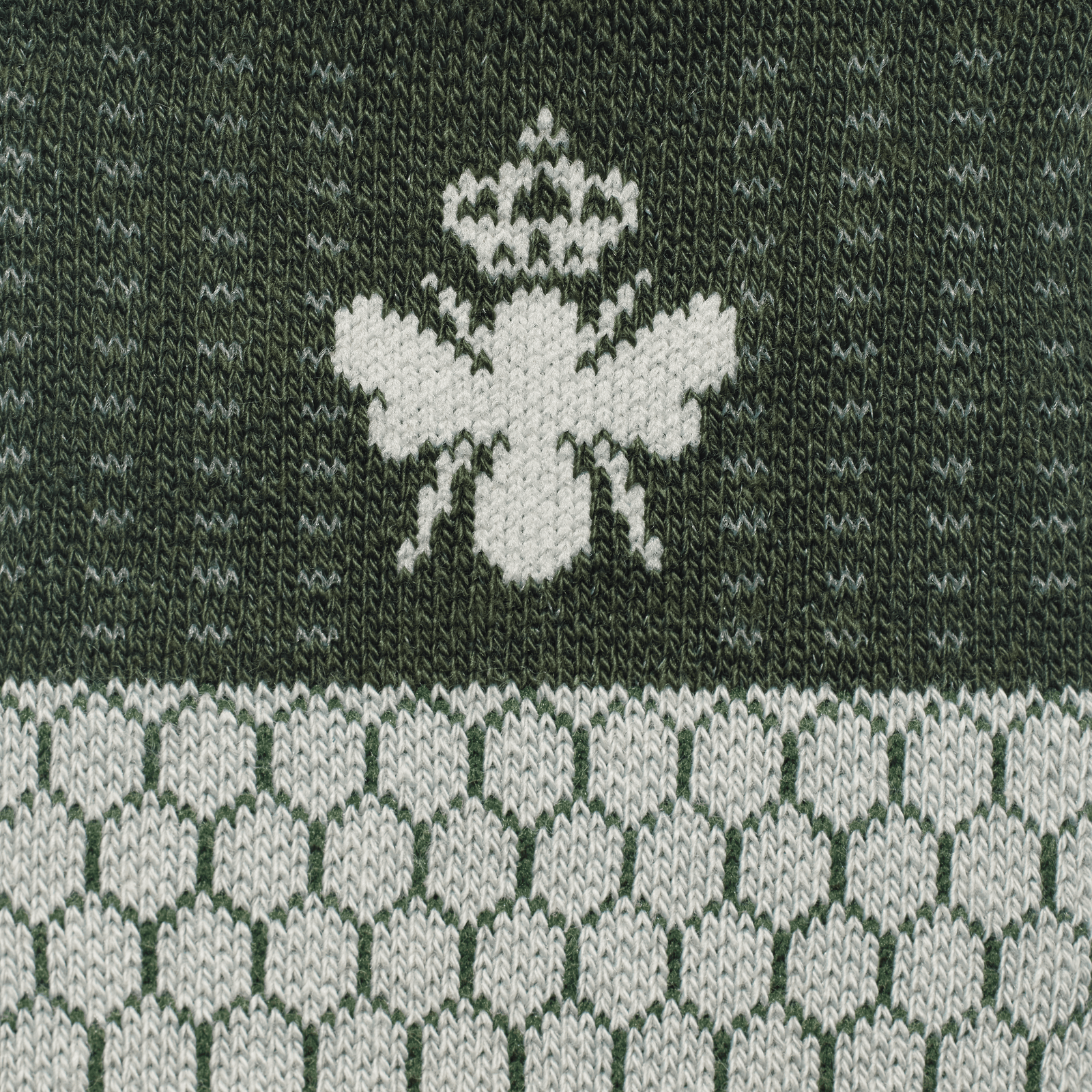 Golf Ankle Socks - Midnight Olive Detail [8079]