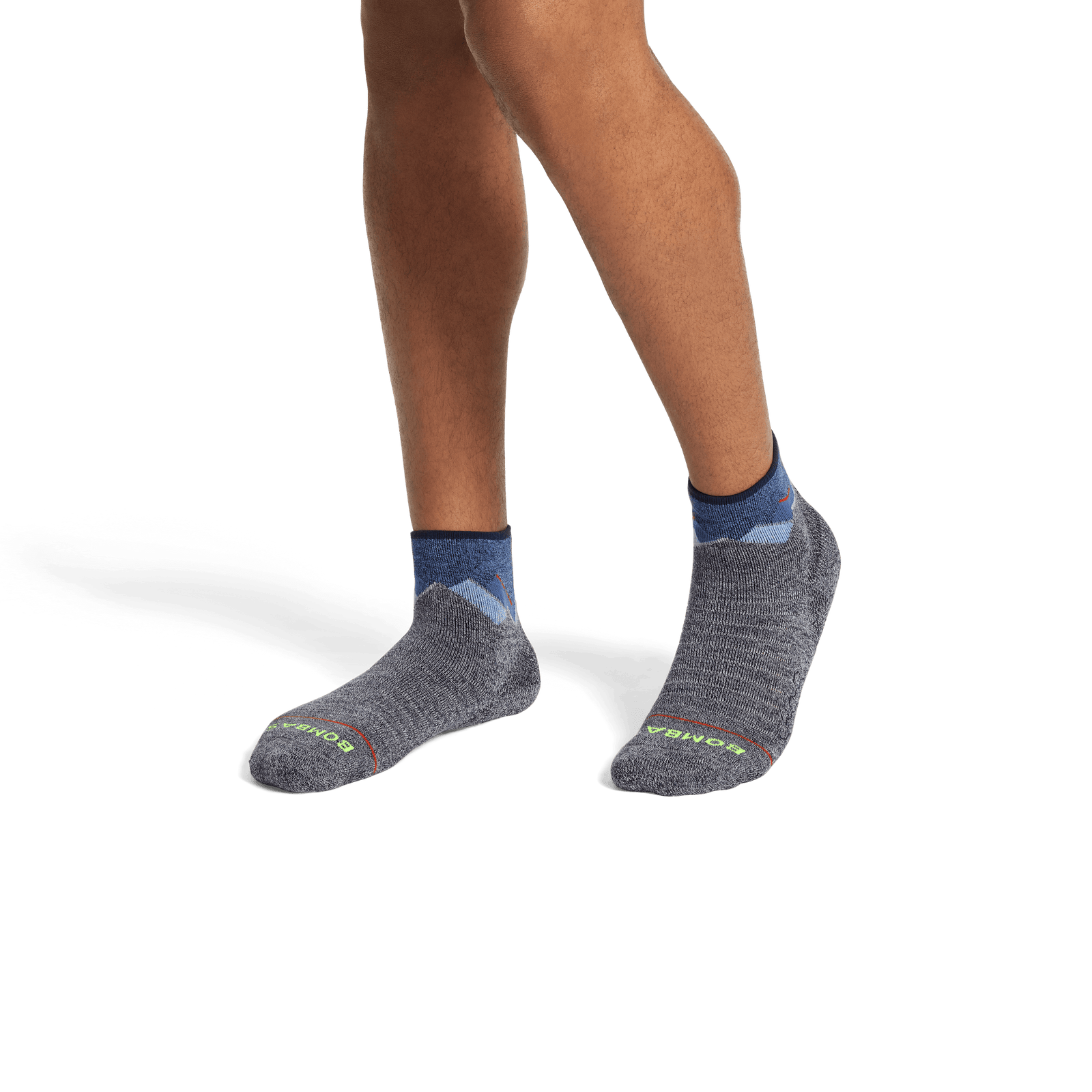 Merino Wool Blend Hiking Quarter Socks - Midnight Navy MO1 [8081]
