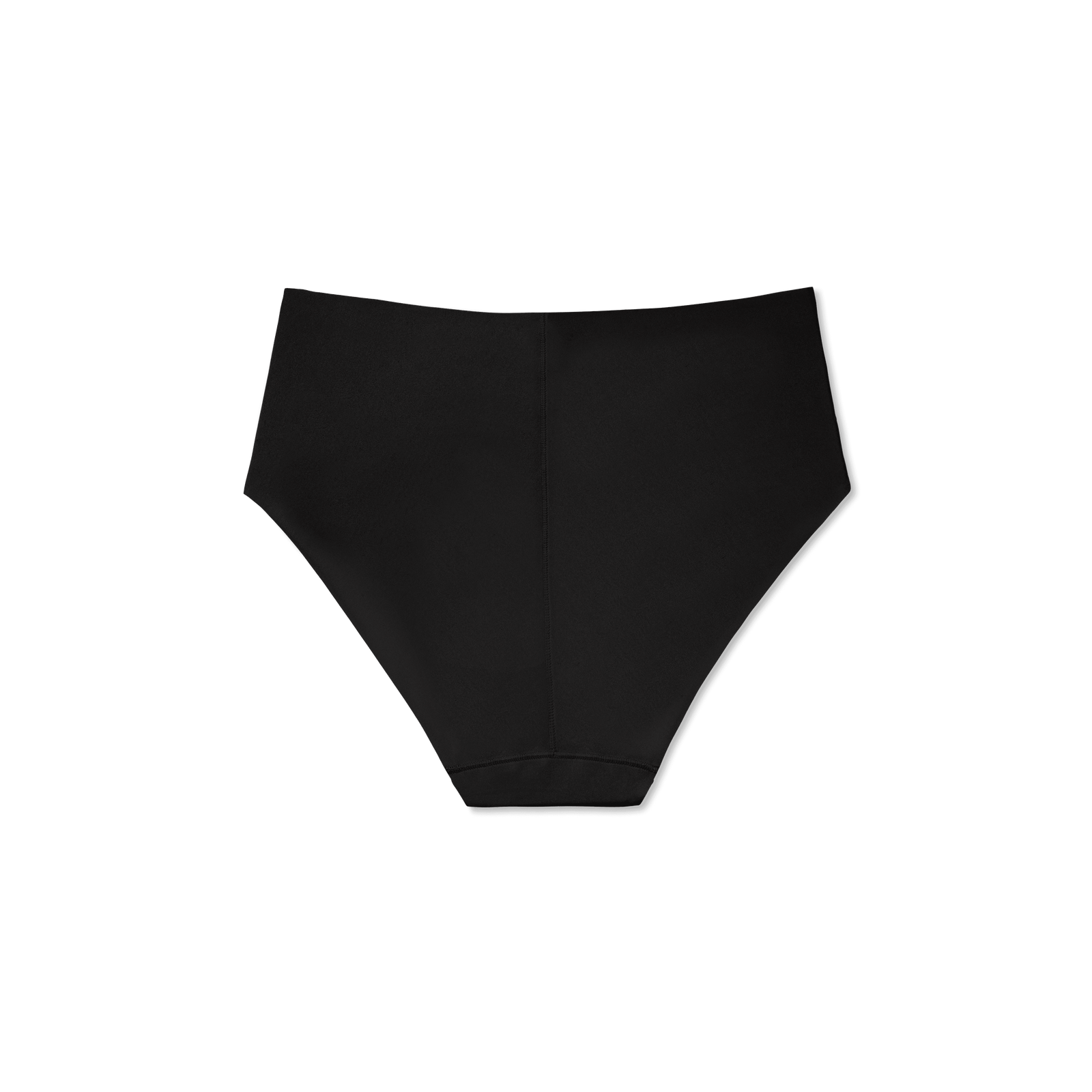 Women's No Show Hipster - Black L Back [8274]