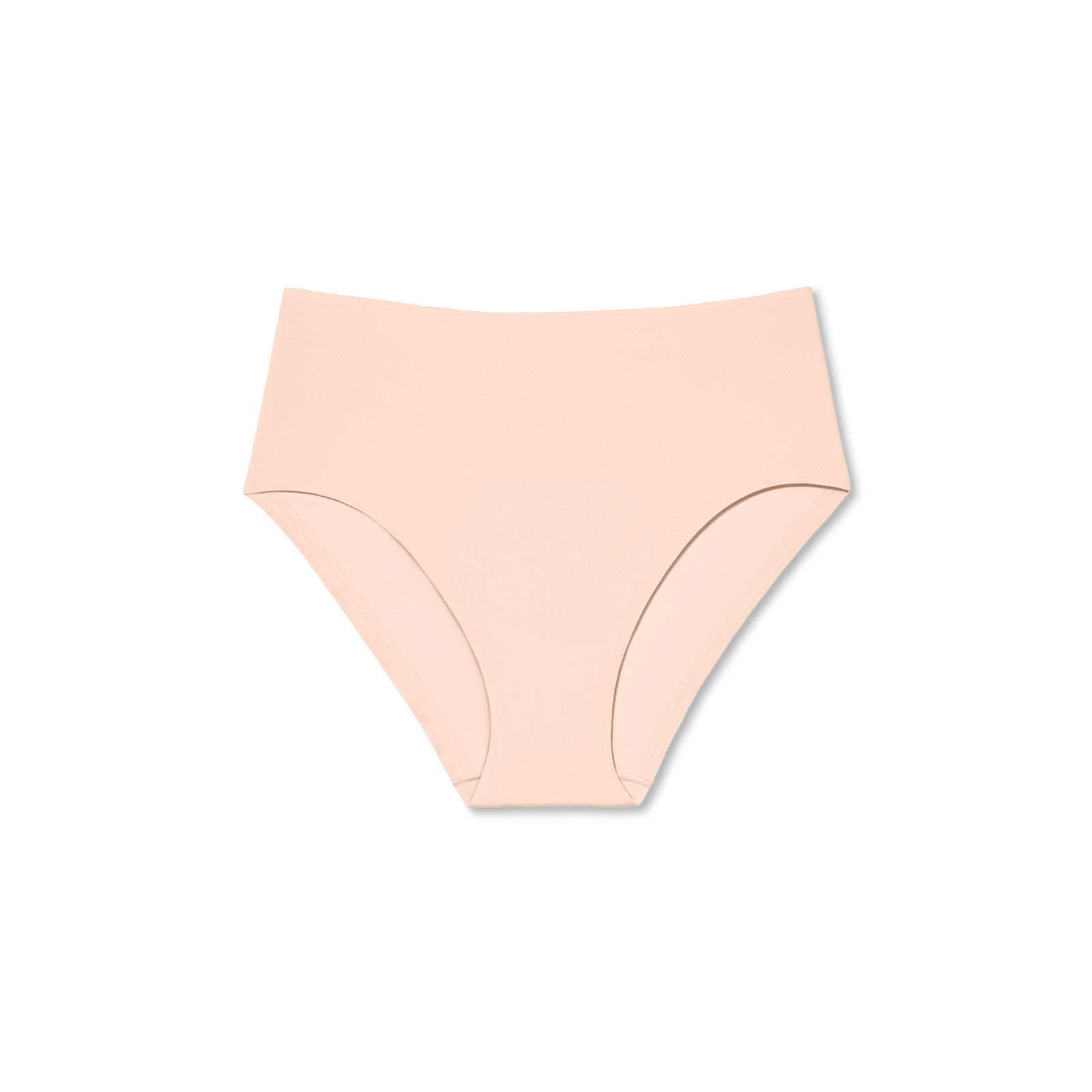 Women's No Show Hipster - Pink Sandstone L Front [8274]