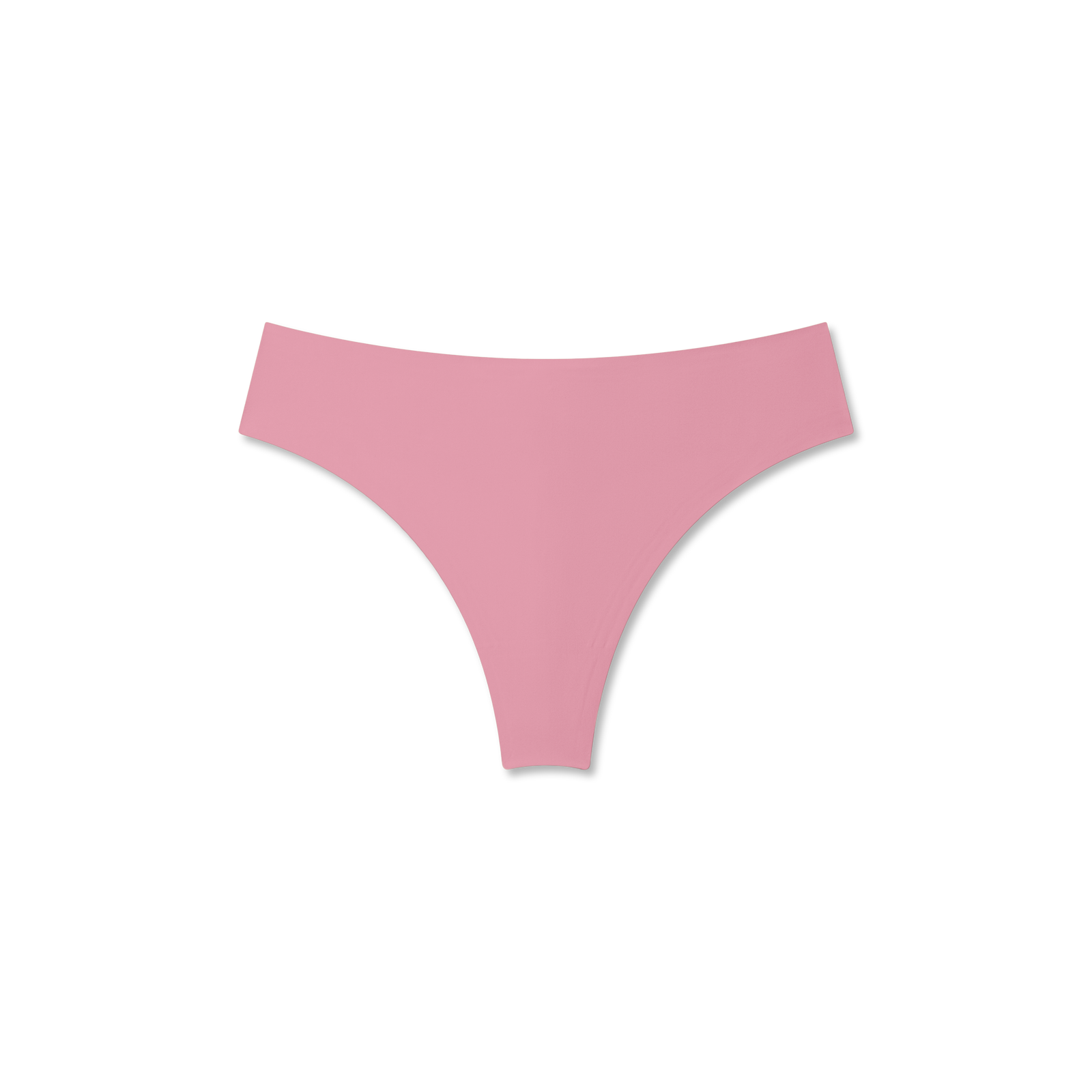 Women's No Show Thong - dried rose L [8275]