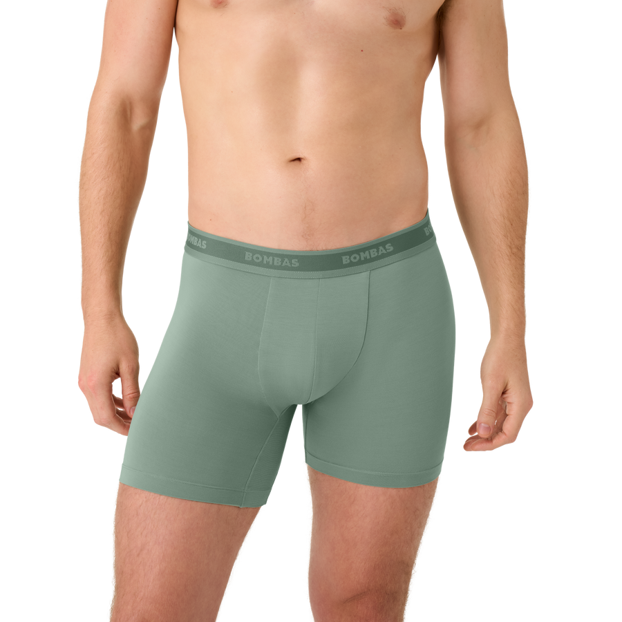 Men's Soft Flex Boxer Brief 6" - Fresh Layer Comfort