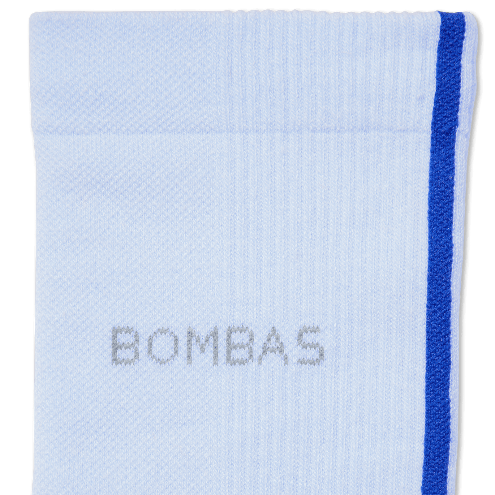 Lightweight Athletic Half-Calf Socks - Halo Blue - Detail [8298]