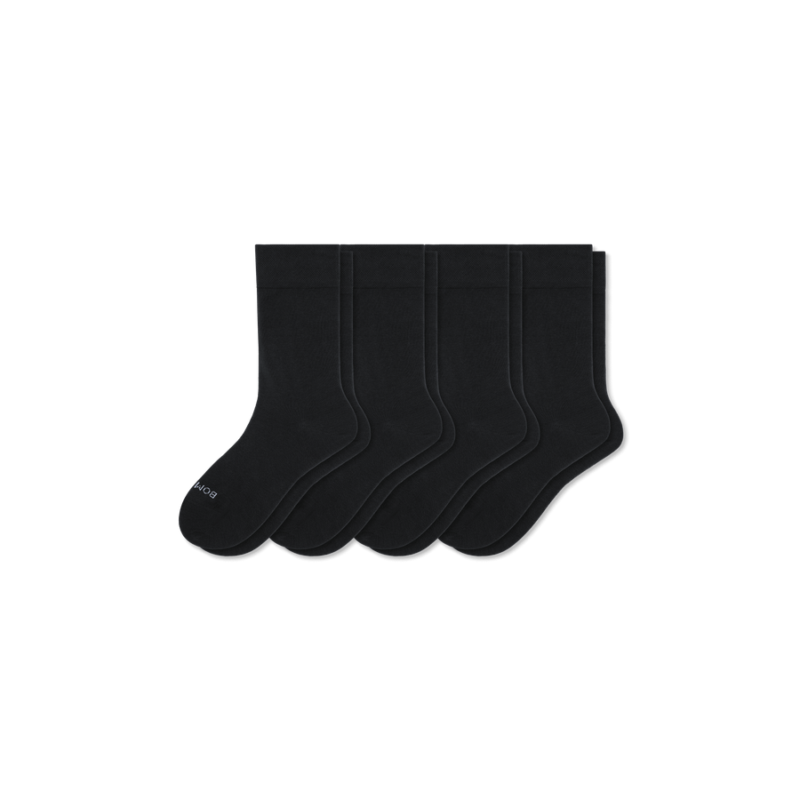 Youth Lightweight Calf Sock 4-Pack - Cushion Crew Rotation