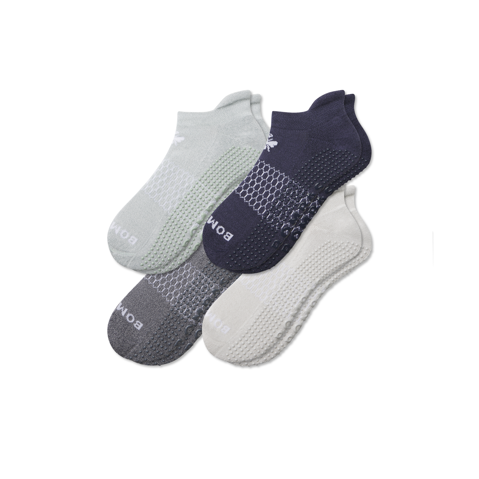 Men's Gripper Ankle Sock 4-Pack - Harbor Navy Mix