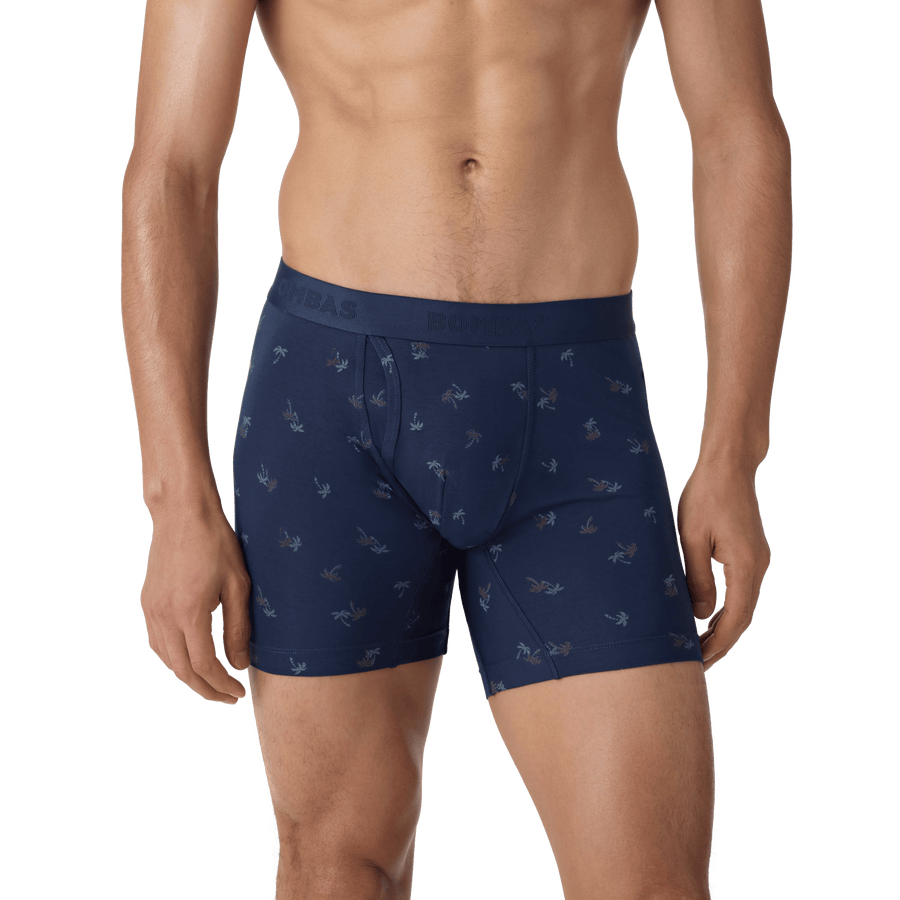 Men's Cotton Modal Blend Boxer Brief 6" - Second Comfort Ease