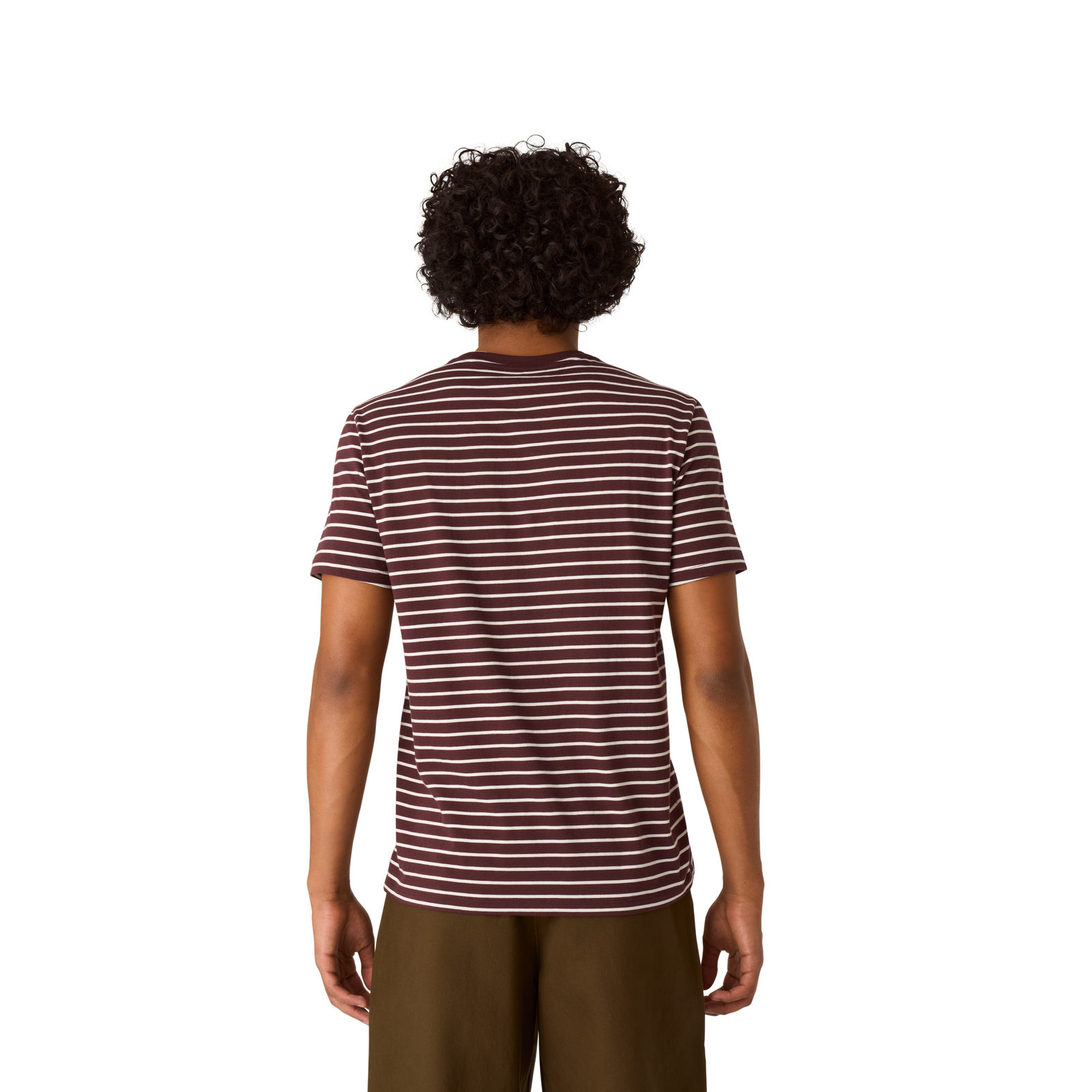 Men's Pima Cotton Crew Neck T-Shirt - all spice MO2 [8525]