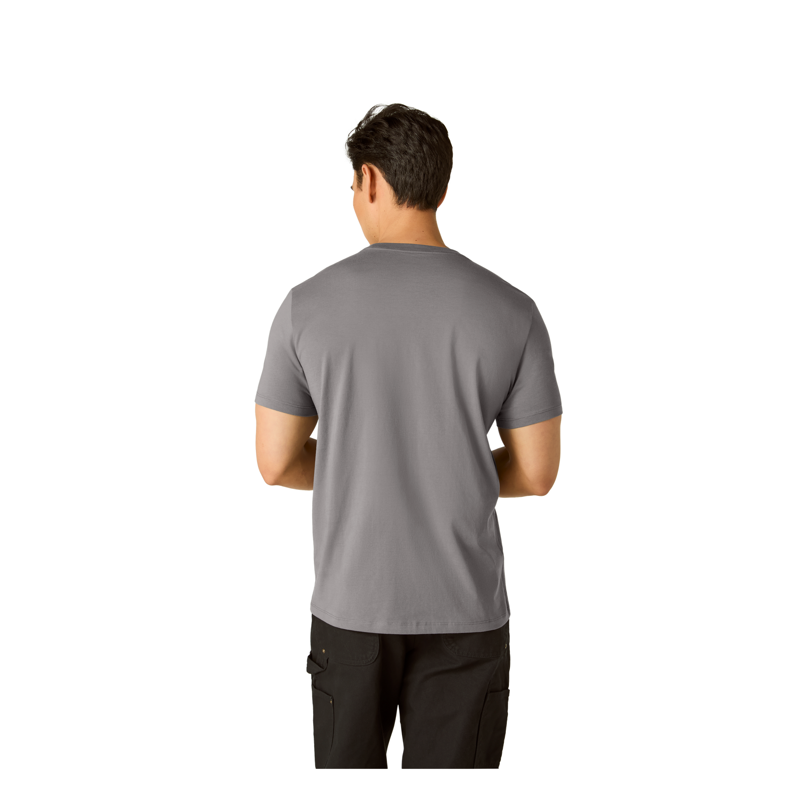 Men's Classic Fit Pima Cotton Pocket Crew T-Shirt - Boulder MO1 [8527]
