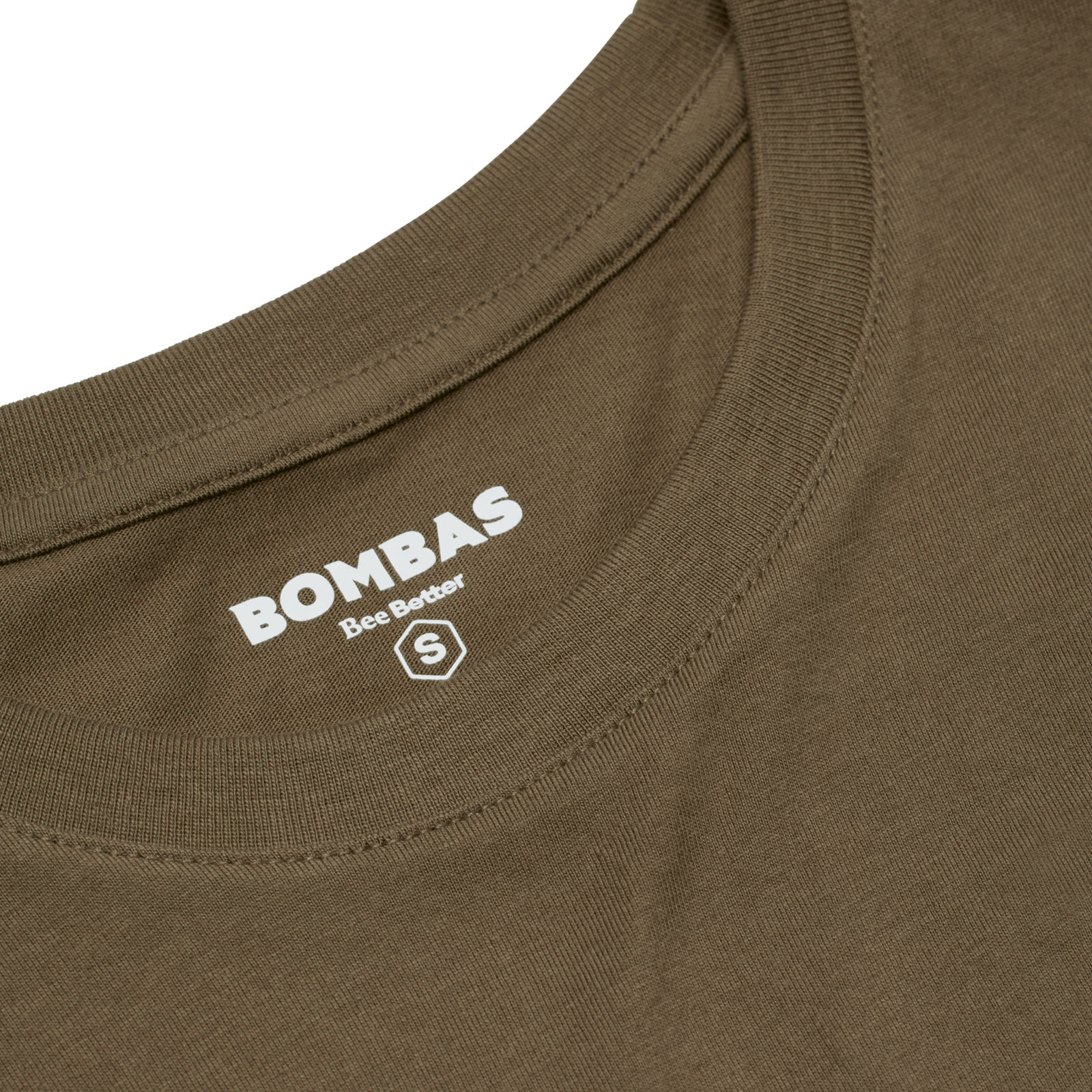 Women's Pima Cotton Crew Neck T-Shirt - Oak Moss Detail [8530]