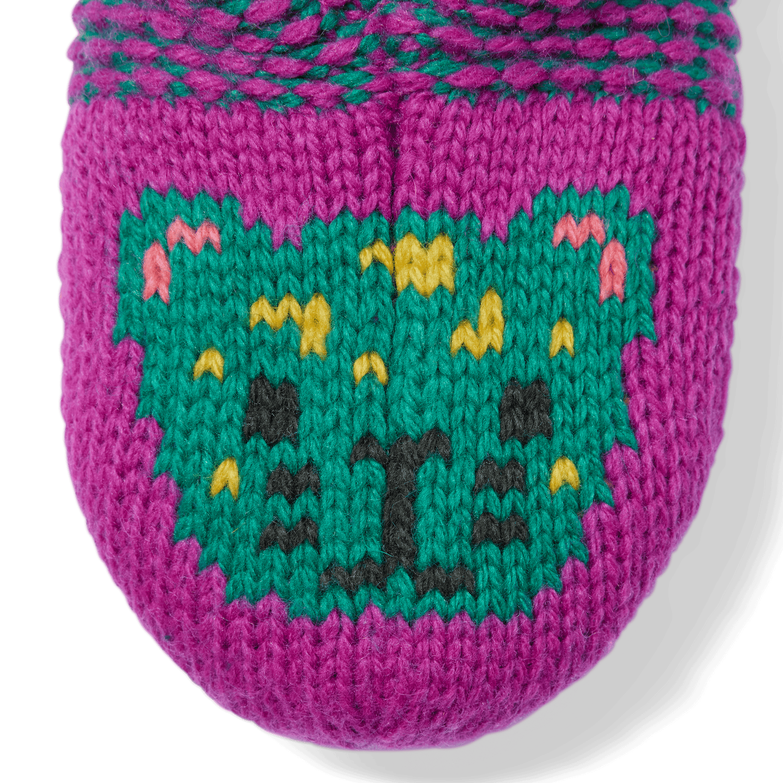 Youth Patterned Gripper Slipper - Prickly Pear Detail [8720]