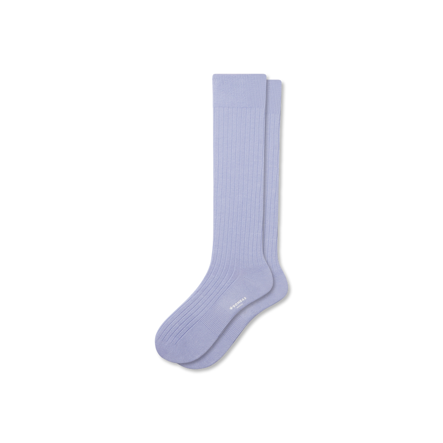 Women’s Rib Knee High Socks - Classic Low Cut Step