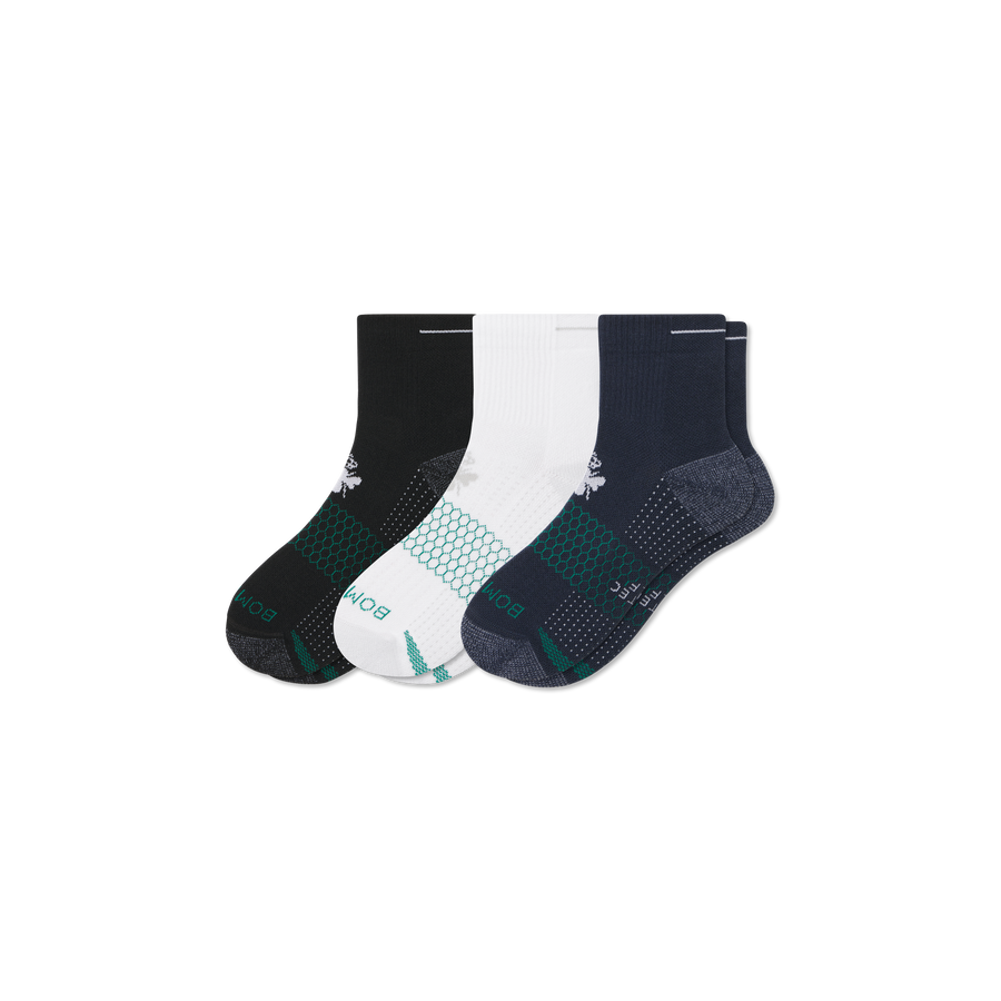 Women's Golf Quarter Sock 3-Pack - Fresh Weekend Step