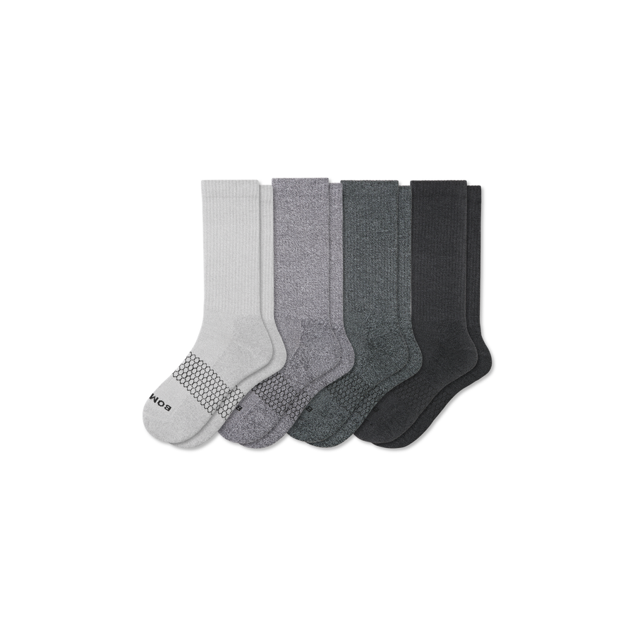 Women's Marl Calf Sock 4-Pack - Breathable Trail Rotation