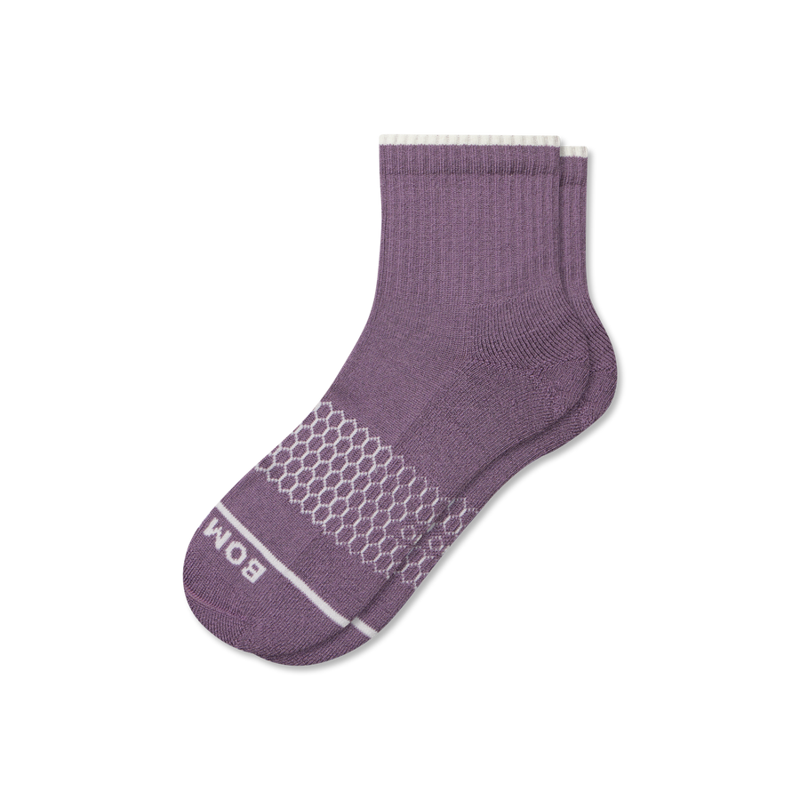 Women's Merino Wool Blend Quarter Socks - Daily Hike Cushion
