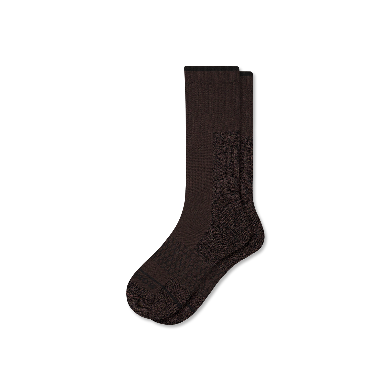 Ultra Strong Merino Blend Calf Socks - Dark Espresso L [9808]