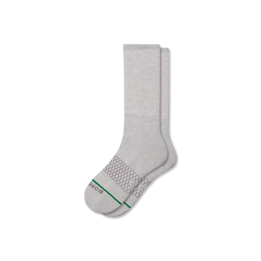 Men's Merino Blend Ultra-Stretch Calf Socks - Weekend Studio Step
