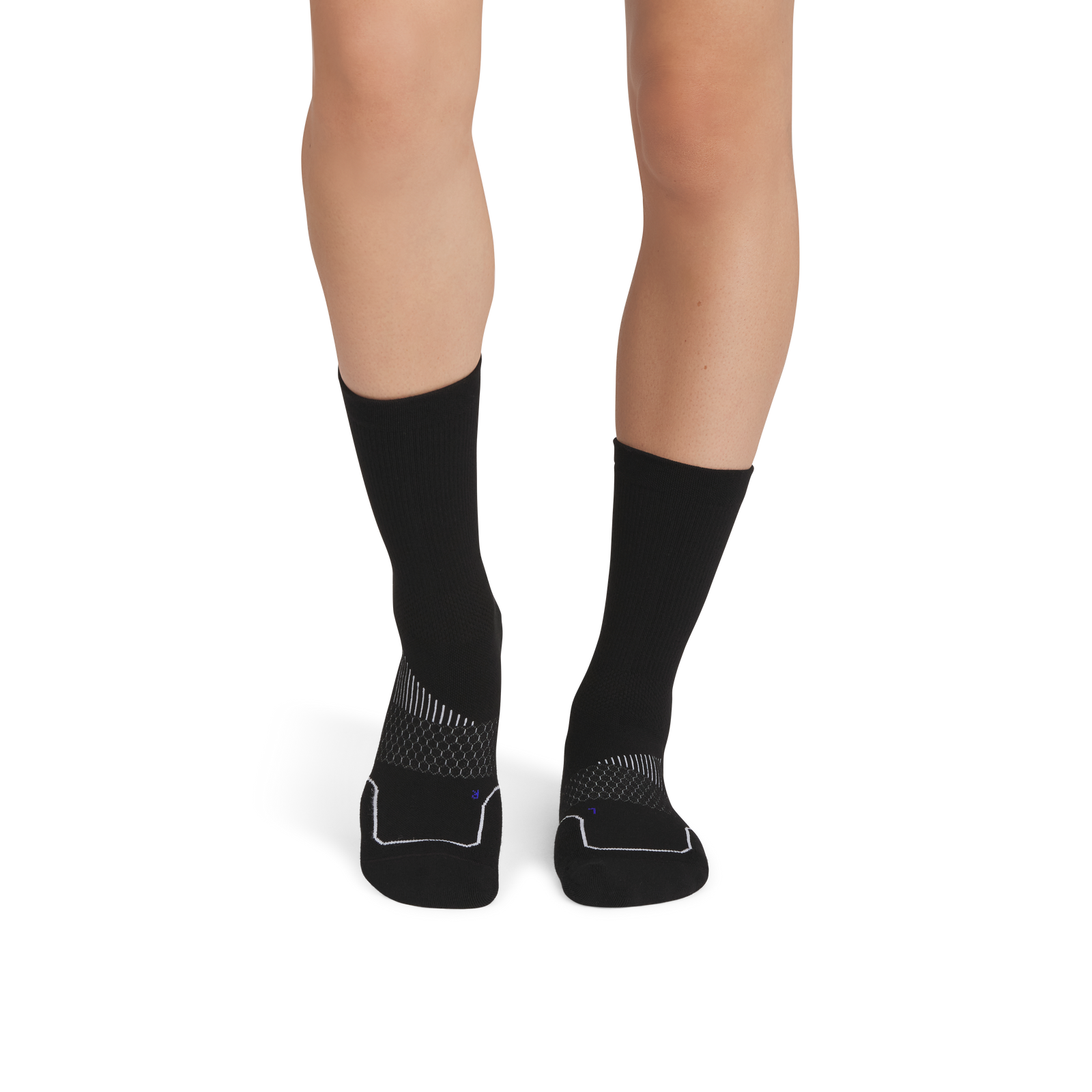 Running Half Calf Socks - black WO1 [9929]