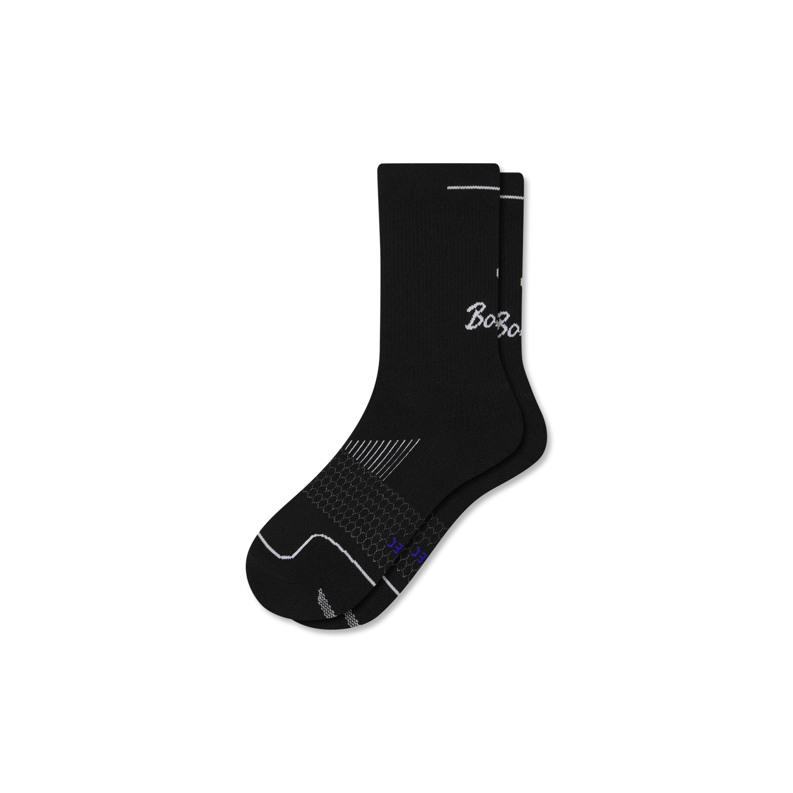 Running Half Calf Socks - black L [9929]