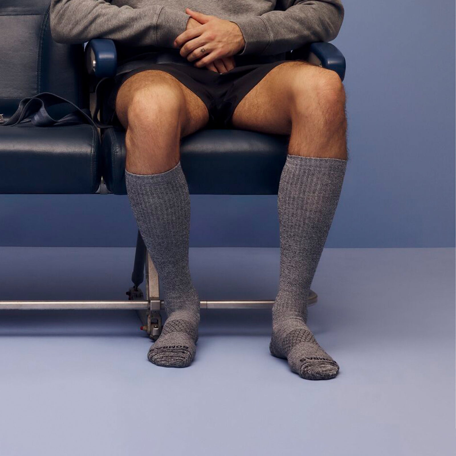 Men's Everyday Compression Socks - Harbor Grey MO1 [Lifestyle]