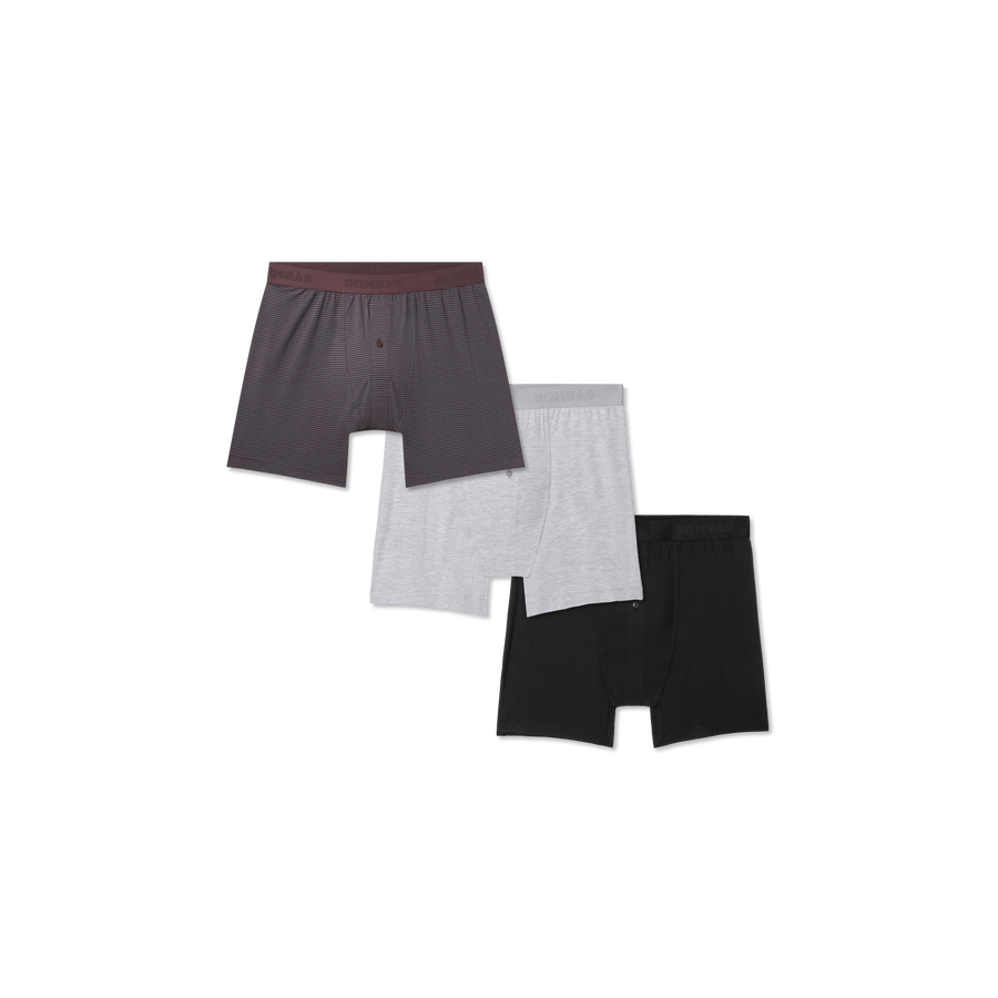 Men's Cotton Modal Blend Boxer 3-Pack - Second Lounge Support