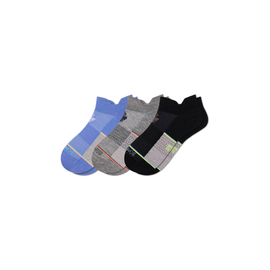 Men's UltraLite Sport Merino Wool Blend Ankle Sock 3-Pack - Active Recovery Wear
