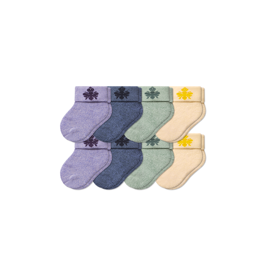 Baby Sock 8-Pack (0-6 Months) - Little Comfort