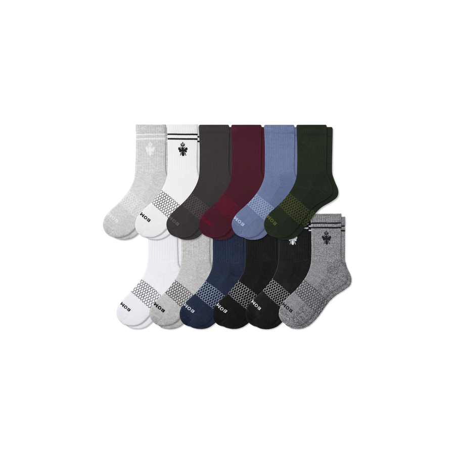 Men's Half Calf Sock 12-Pack - Run Step