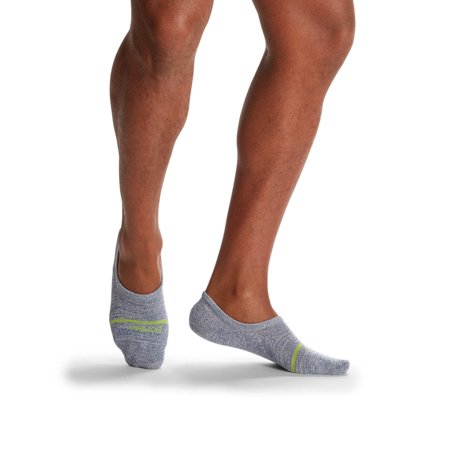 Men's Lightweight Merino Wool No Show Sock 4-Pack - cacti-blue-mix - 24